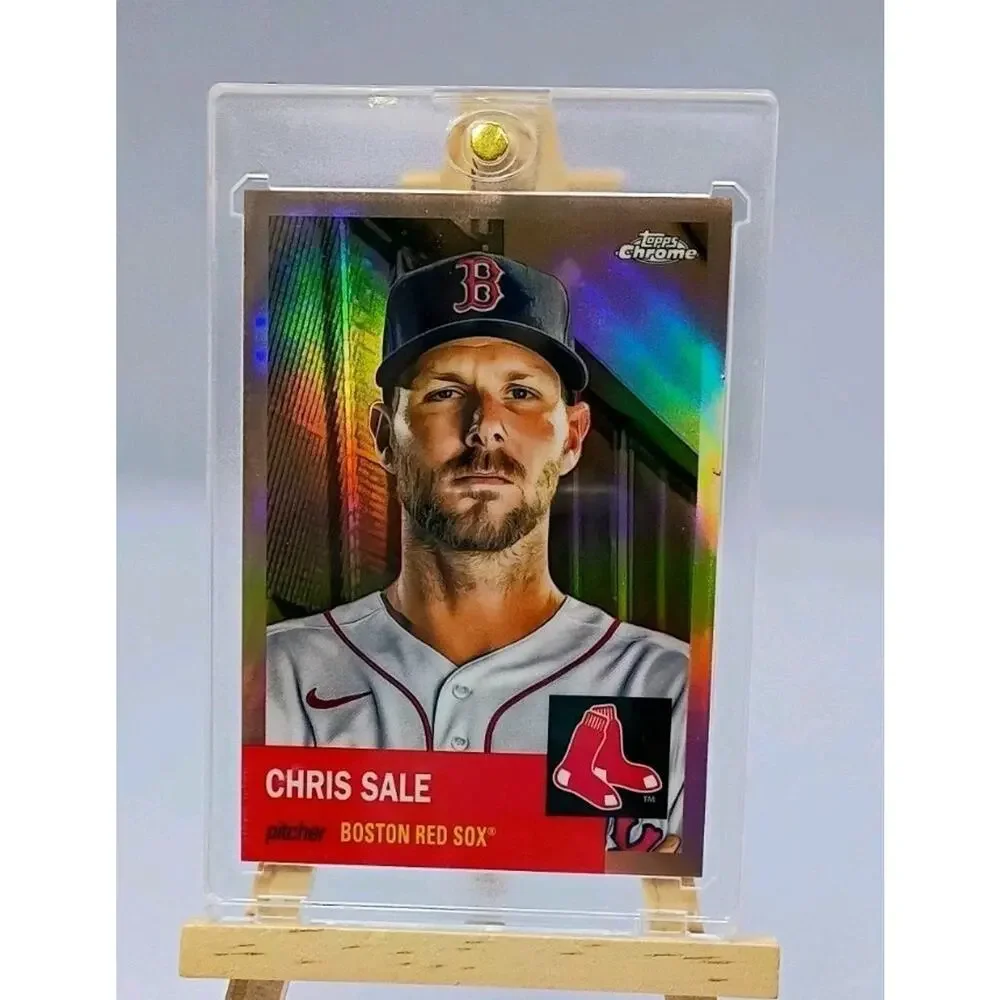 Chris Sale Topps Chrome Rose Gold Refractor #443 2022 SSP 20/75 - Picture 10 of 15